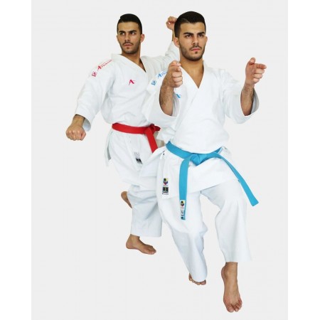 SET Karategi ARAWAZA Black Diamond KATA rosso e blu WKF Premiere League