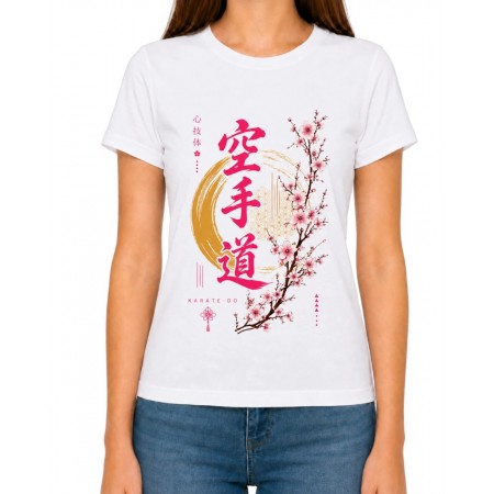 T-shirt Karate Ciliegio Itaki