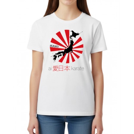 T-shirt maglia Karate Japan